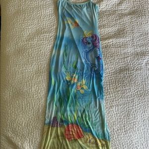 blue my little pony sea horse dress 💧🐬